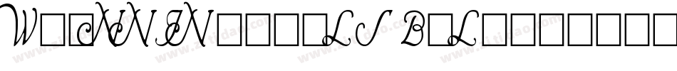 Wrenn Initials Bold字体转换